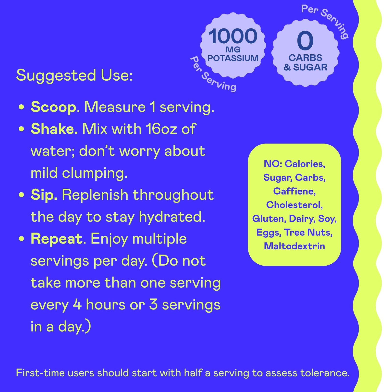 HiLyte K1000 Electrolytes Powder Mix Unflavored Keto & Performance, 50 Servings