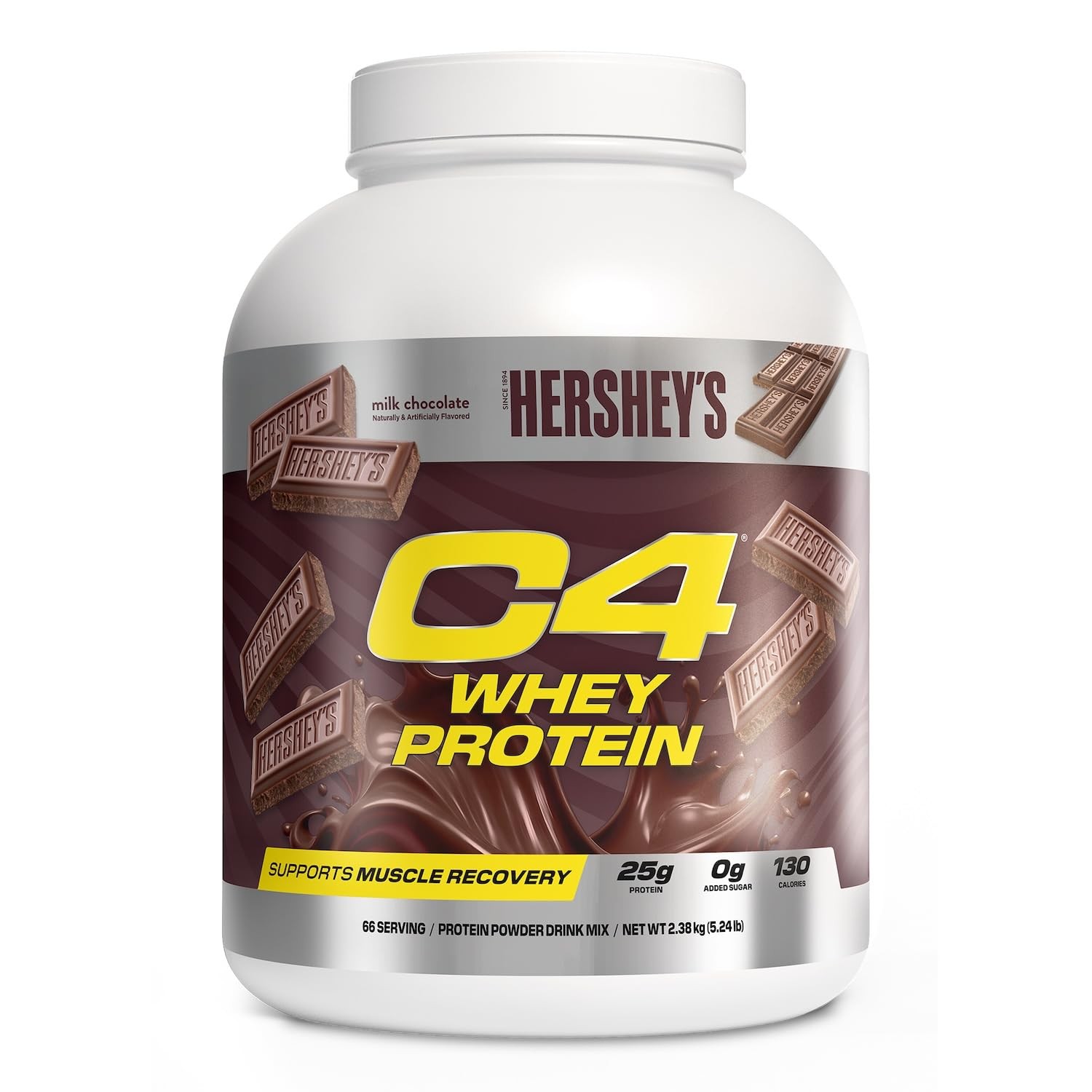 C4 Whey Protein Powder Hersheys Chocolate – 25G Protein 0G Added Sugar 130