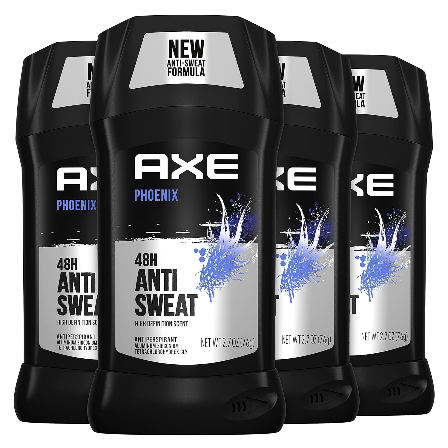 AXE Antiperspirant Deodorant for Men Phoenix 4PK 48H 2.7 Ounce (Pack of 4)
