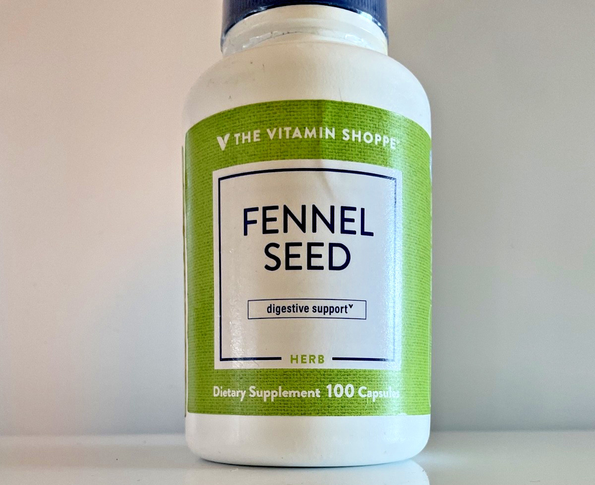 The Vitamin Shoppe Fennel Seed for Digestive Support (480mg) 100 Caps