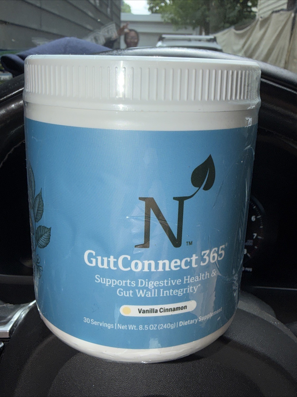 United Naturals Gut Connect 365 Vanilla Cinnamon 8.5 oz Sealed Fast Free Ship