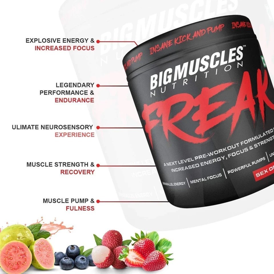 Freak Pre Workout [30 Servings, Sex on the Beach] | 180 gm B239