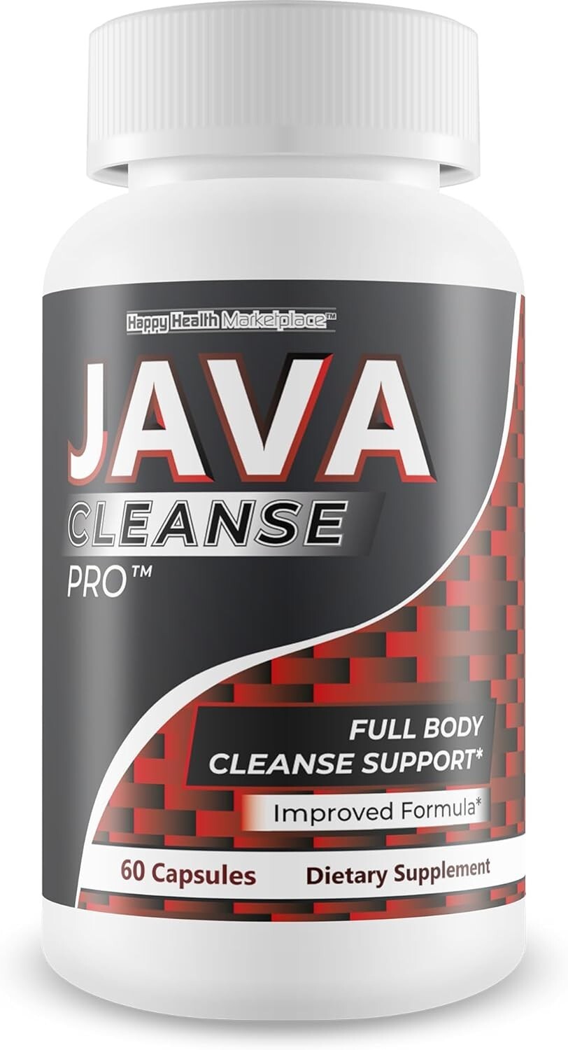 Java Colon & Full Body Cleanse Support Supplement Fennel Cayenne Buckthorn Senna
