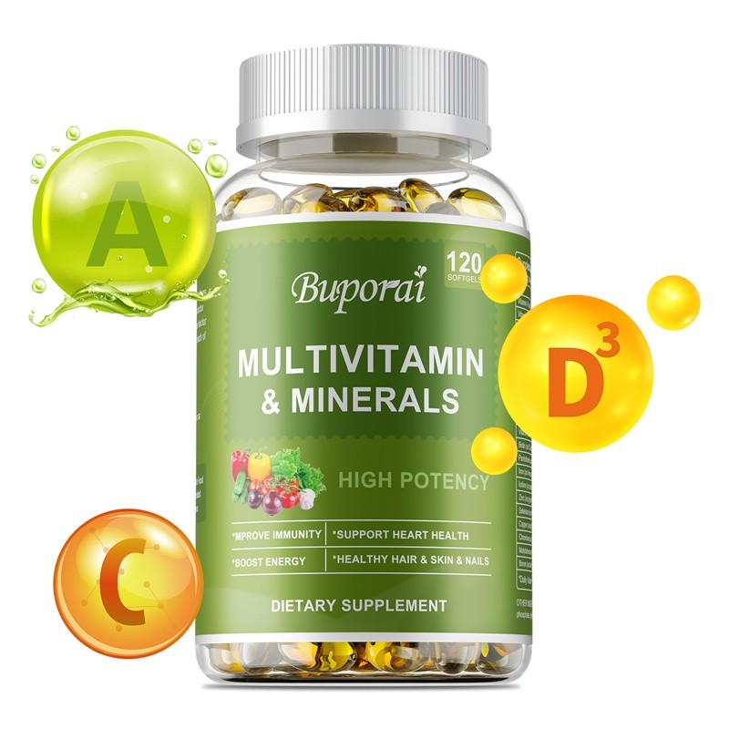 Multivitamins & Minerals 120pcs – Energy, Prostate, Skin and Eye Health