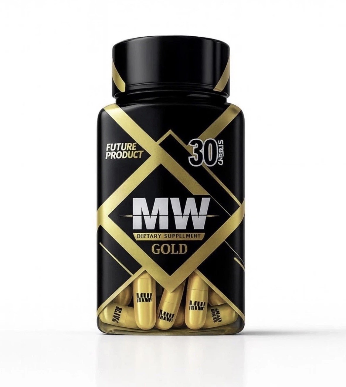 MW GOLD EDITION HERBAL SUPPLEMENT CAPSULES DAILY SUPPORT