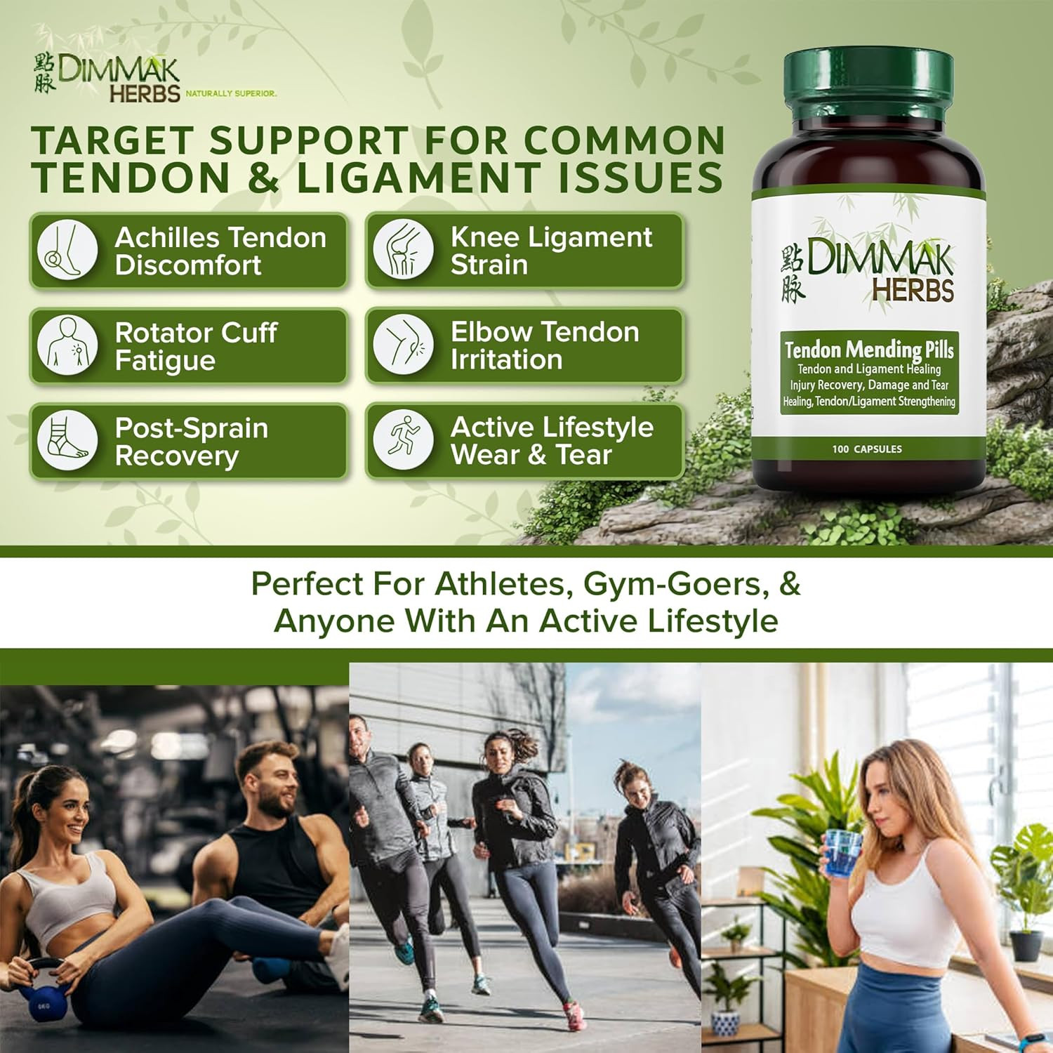 Tendon Mending Pills- Tendon & Ligament Support- Advanced Mobility