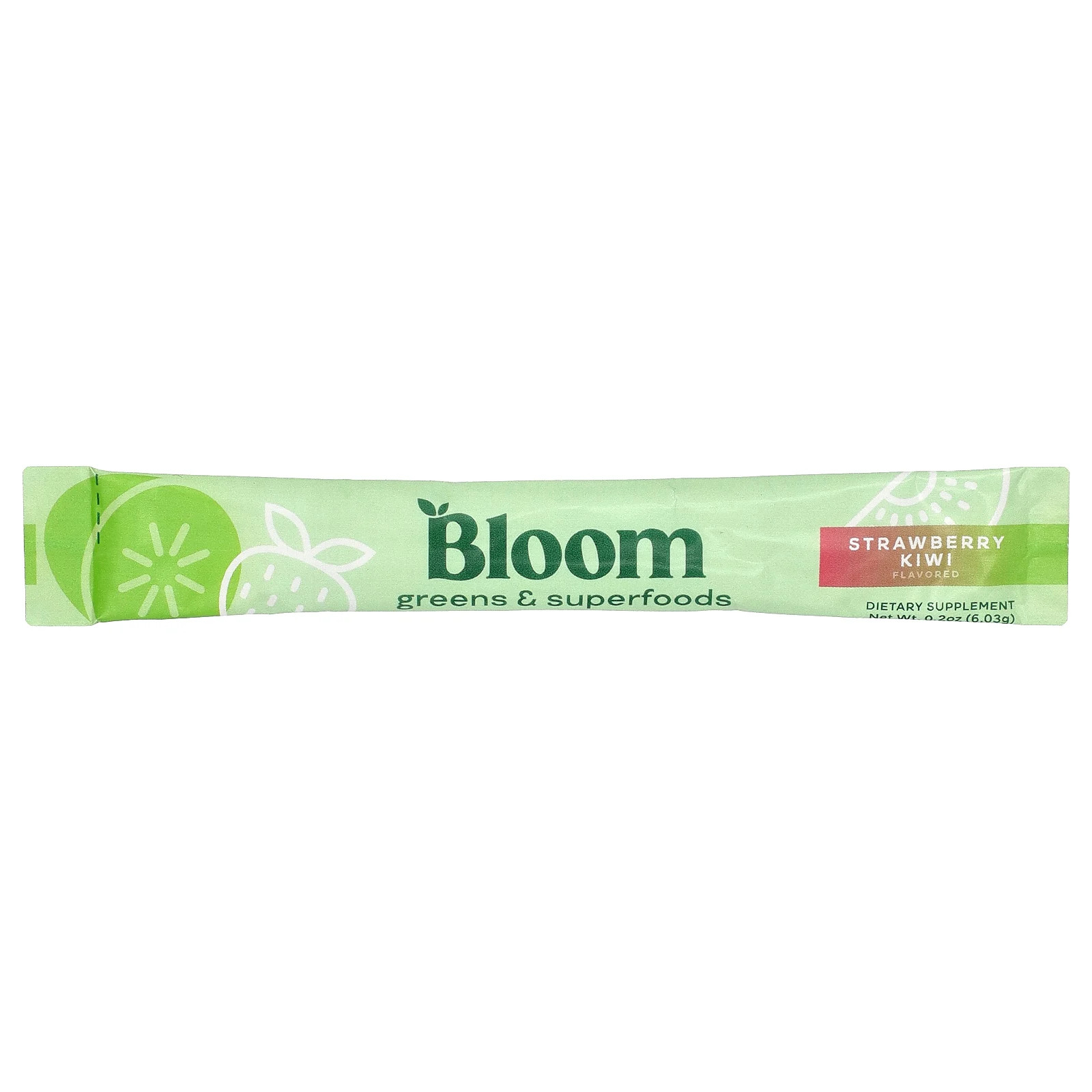 Greens & Superfoods, Strawberry Kiwi, 15 Stick Packs, 0.21 oz (6.05 g) Each