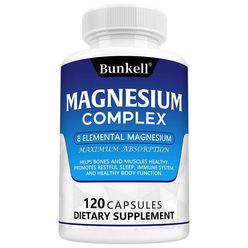 Advanced Magnesium Complex Supplement 8 Elemental Magnesium 1000mg – Maximum Abs