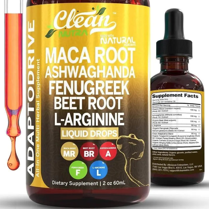 Clean Nutra dapto Drive Liquid Multivitamin Drops Men Women