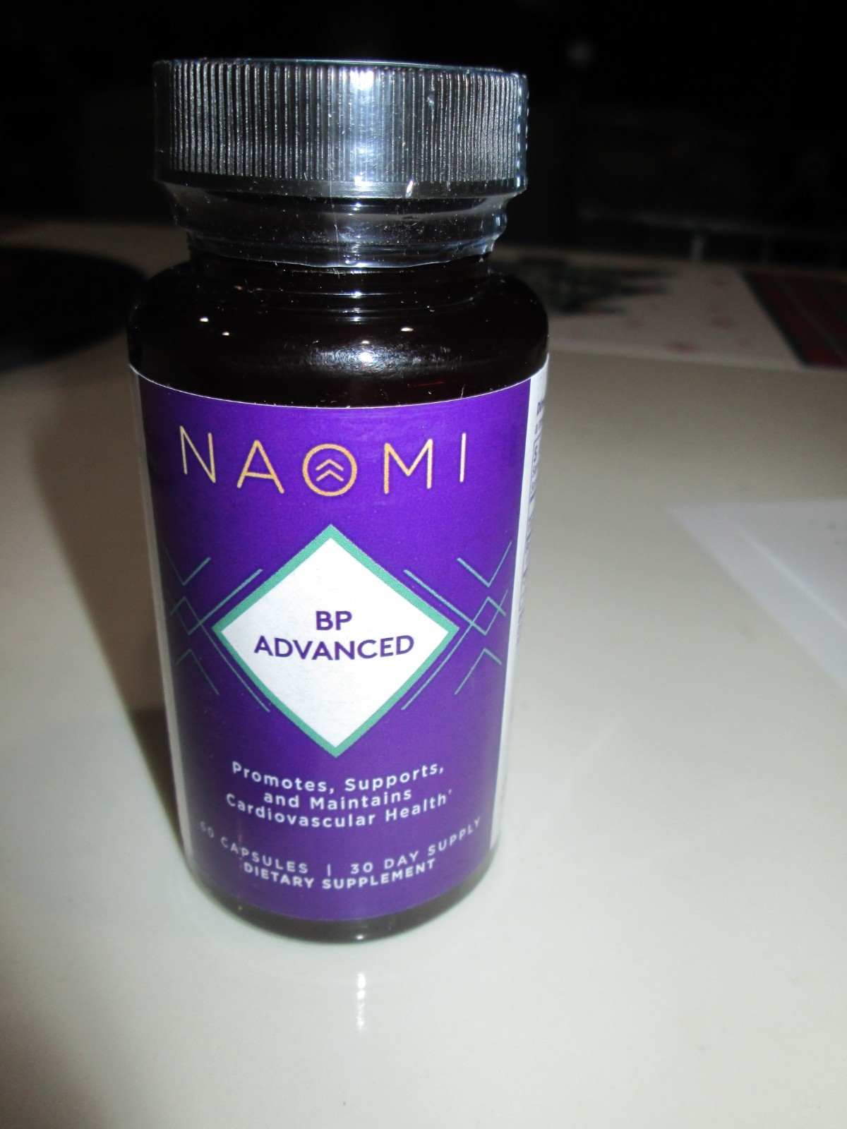 New Unopend NAOMI Whittel BP ADVANCED 60 Caps Dietary Supplement