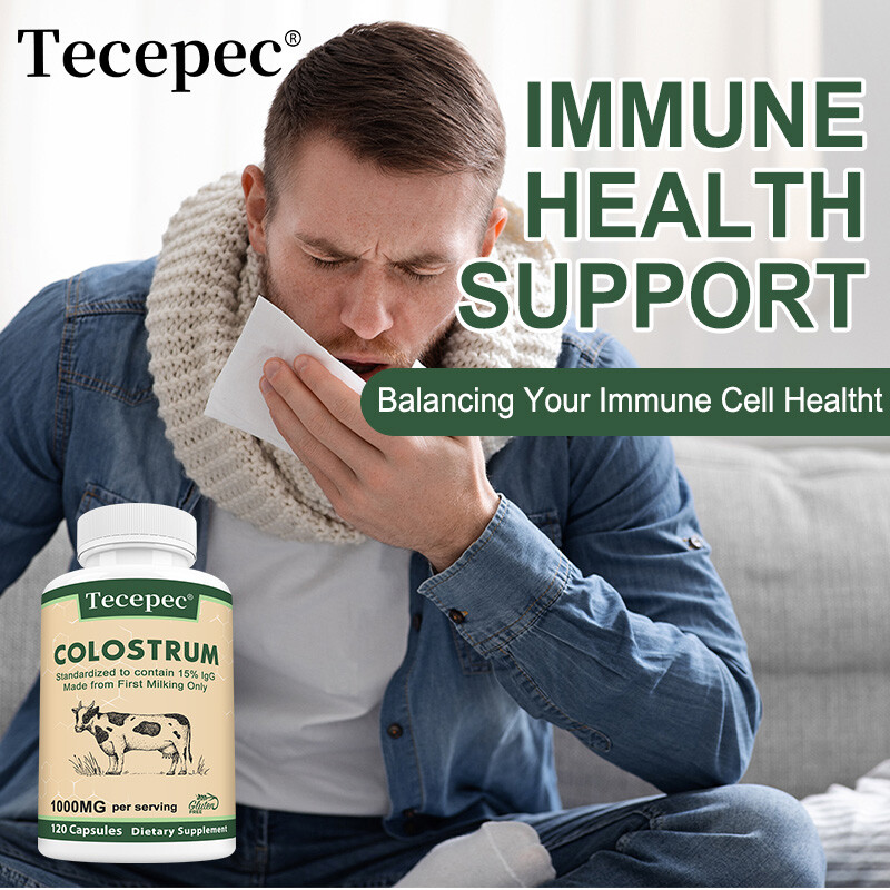 COLOSTRUM 1000 MG Supports Immune Health CALOSTRO BOVINO Bovine colostrum extra