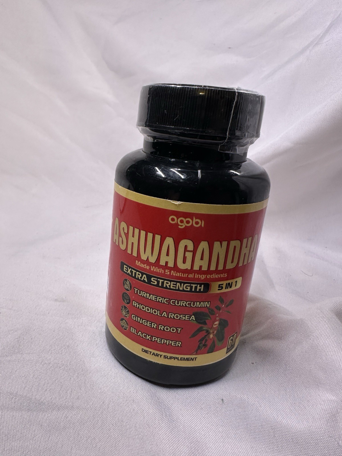 Agobi – Ashwagandha Extra Strength- 60 Capsules Exp 9/27