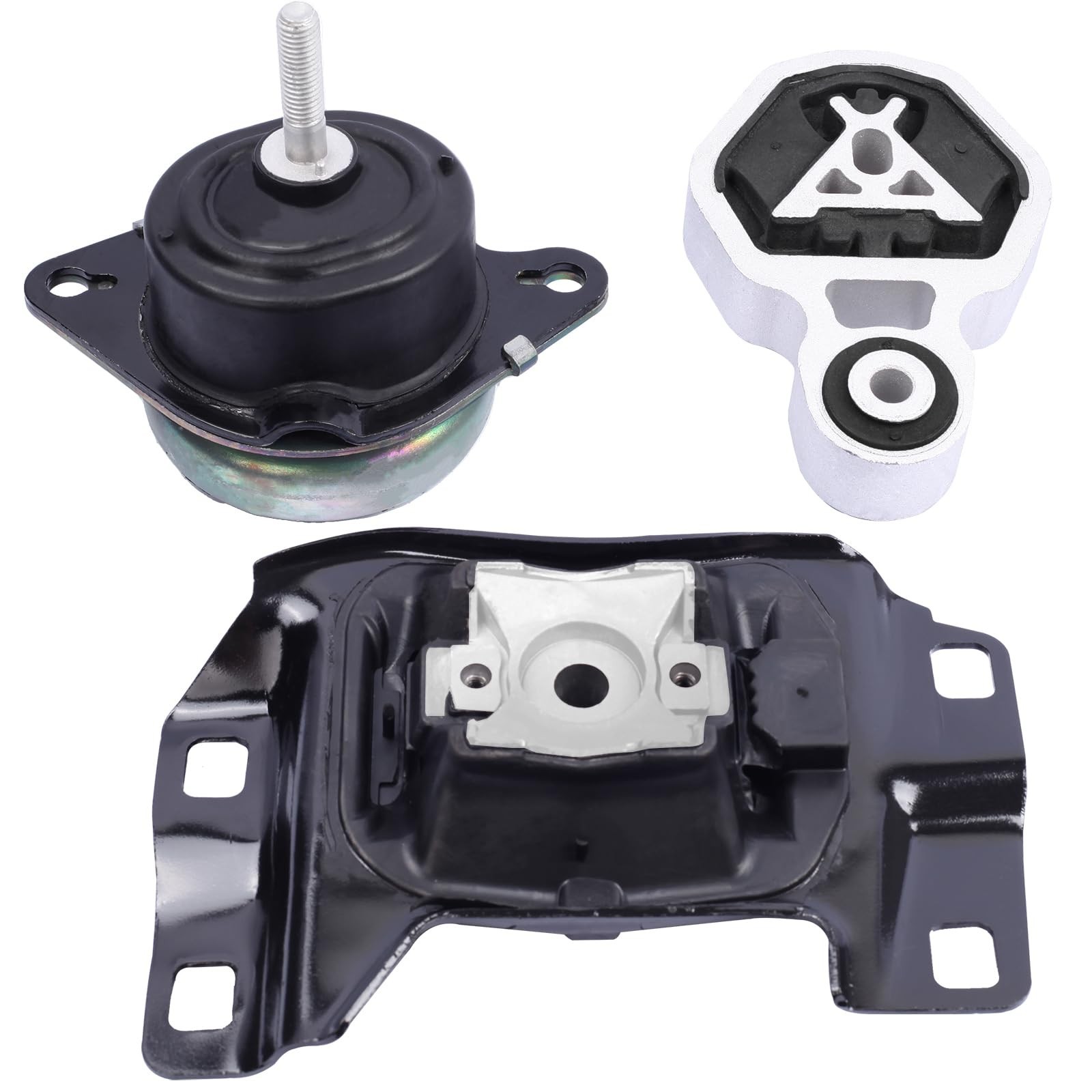 Engine Motor and Transmission Mount Kit, Compatible with 2012-2015 Explorer 2…