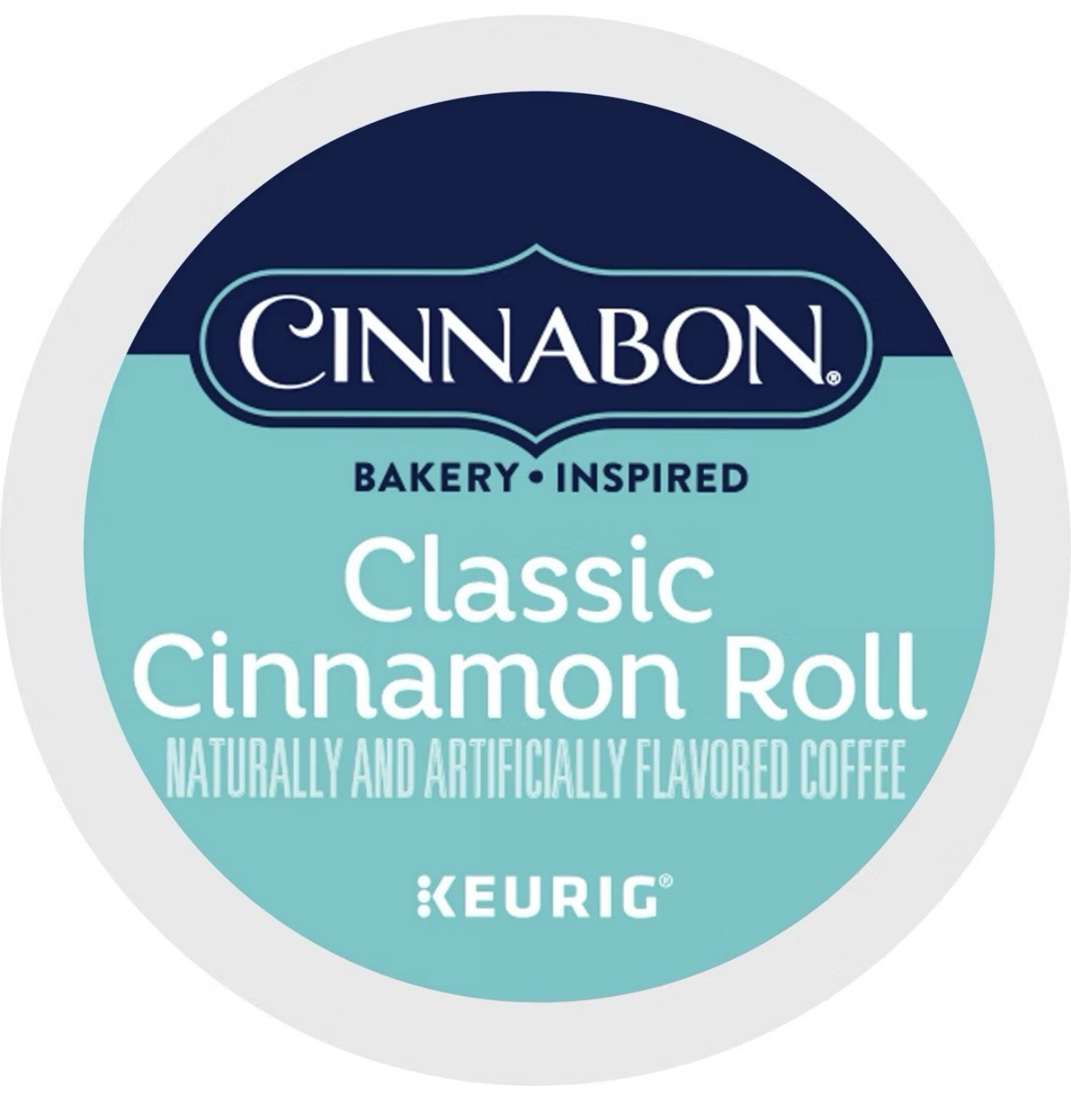 (3-pack) Cinnabon Classic Cinnamon Roll Light Roast K-Cup Coffee Pods, 24 Ct