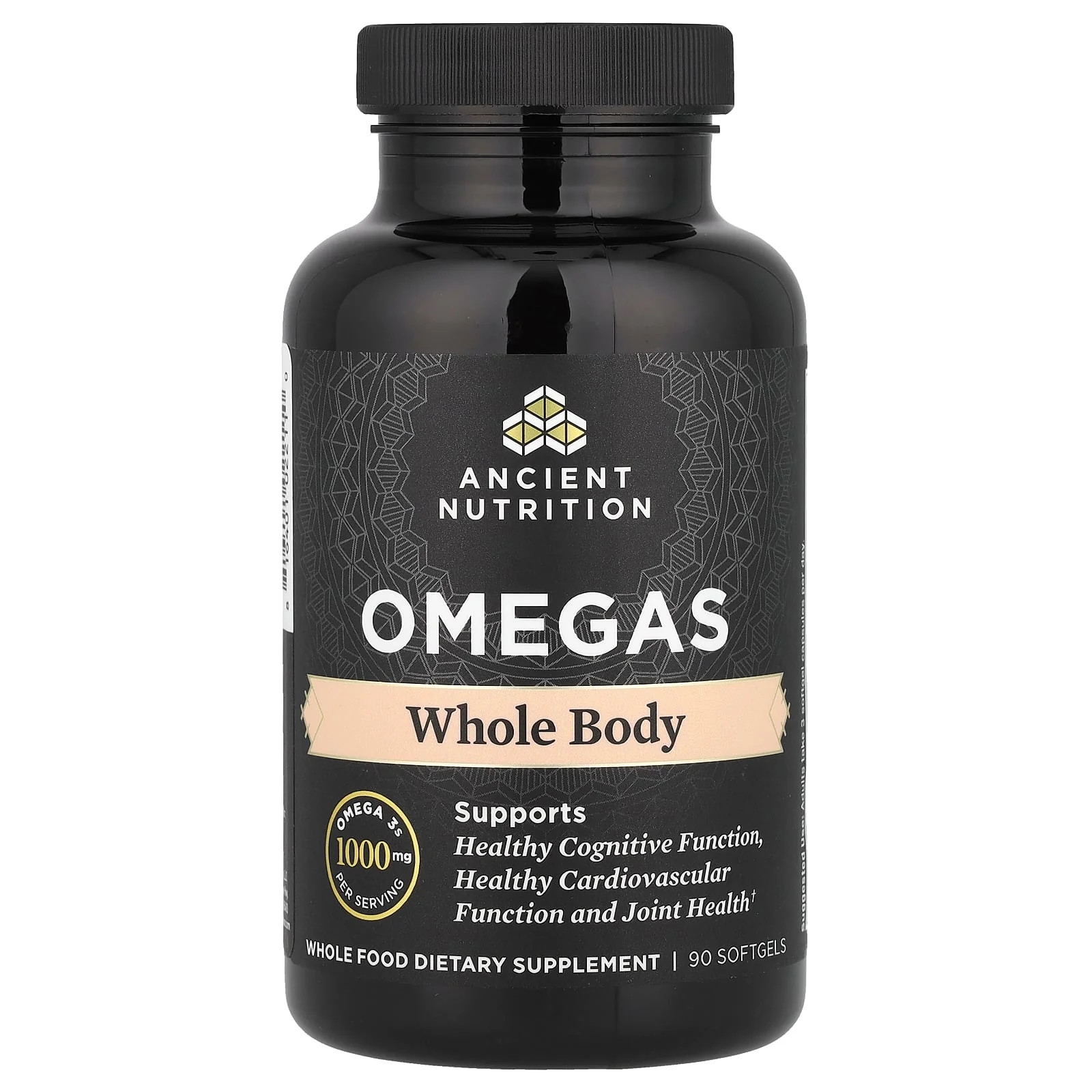 2 X Ancient Nutrition, Omegas, Whole Body, 90 Softgels