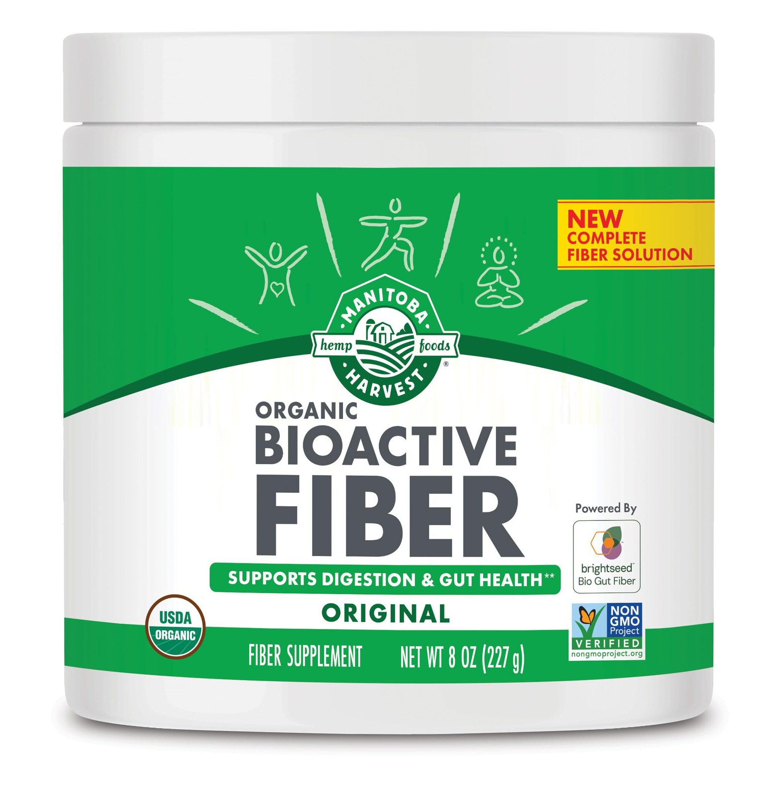 9/2026 Manitoba Harvest Fiber Bioactive Original, 8 oz