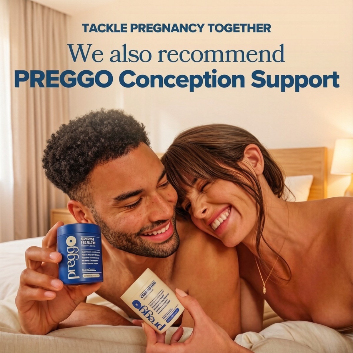 Prego Men’s Fertility Supplement Boost Sperm Count & Motility Conception Aid