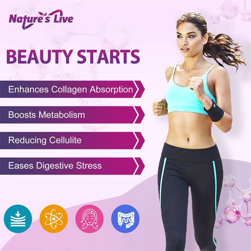 Multi Collagen Supplement Hyaluronic Acid,Vitamin C,Biotin, Skin Health 180PCS