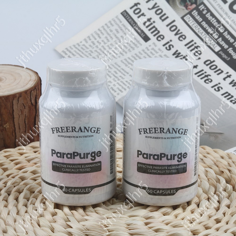 FreeRange ParaPurge Advanced Parasite Cleanser 60 Capsules- 2 pack