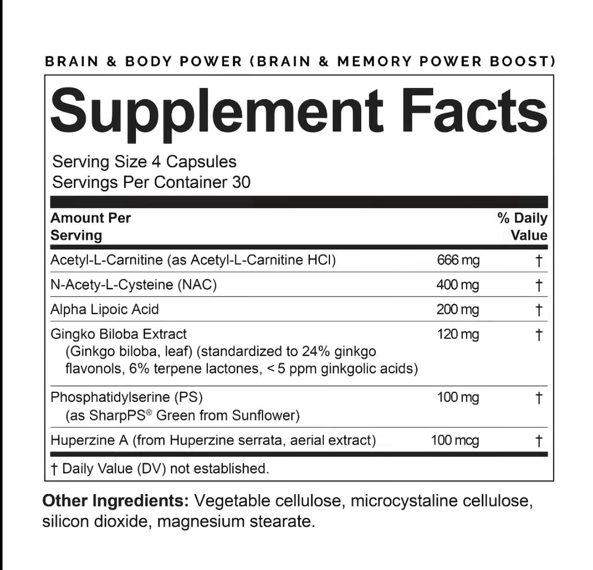 BRAIN & BODY POWER brainMD BY DANIEL Amen MD 30 Day Supply Omega Fish Oil 04/27