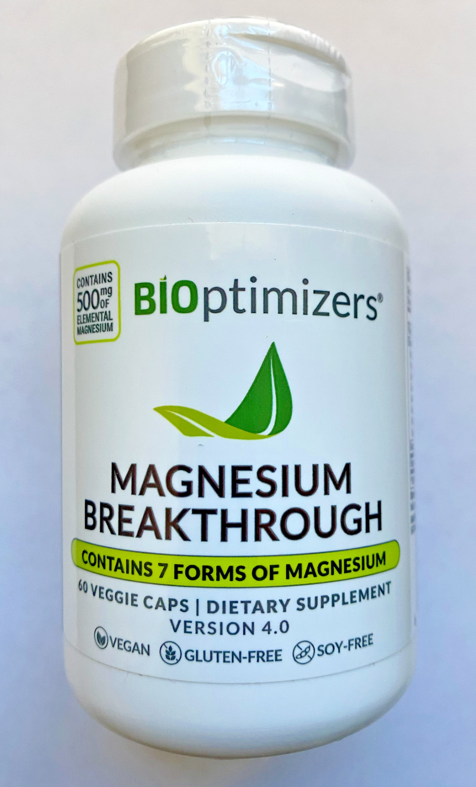 Bioptimizers caps 4.0 Magnesium – Version – Breakthrough 60 Supplement SALE