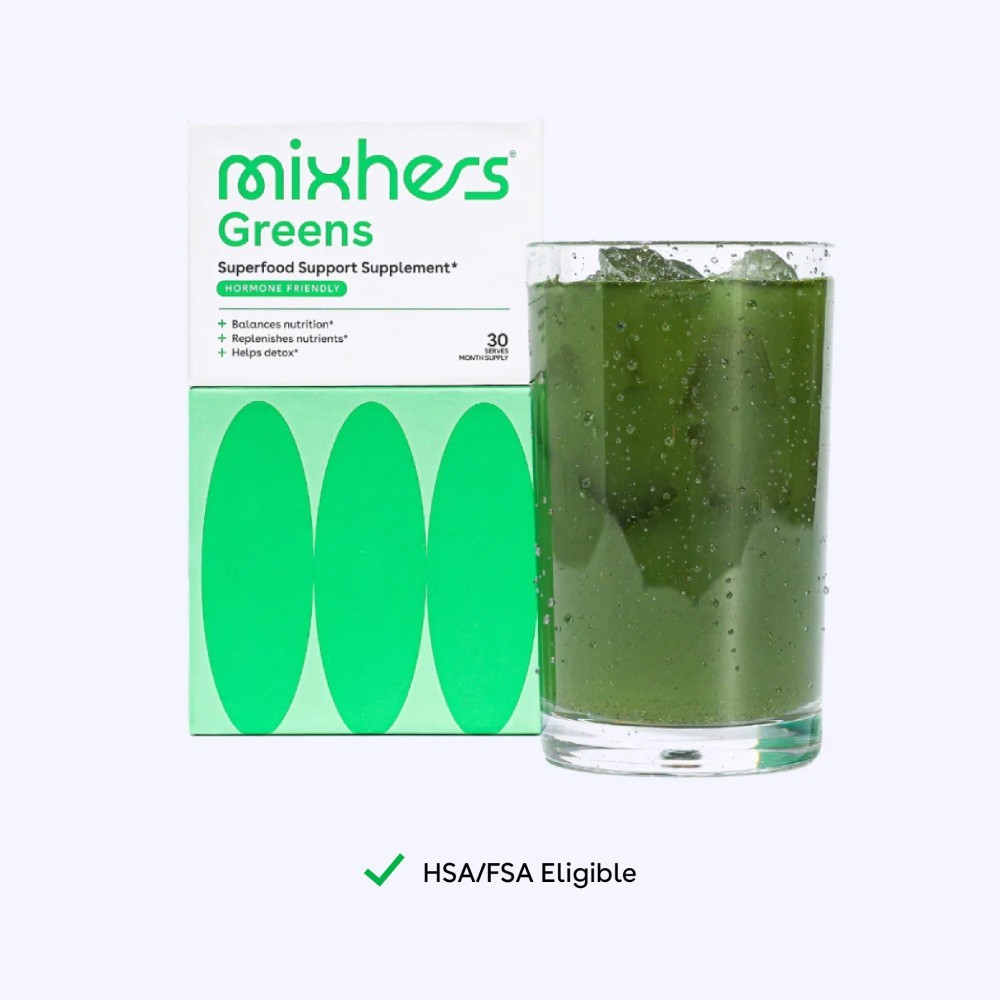 Mixhers GreensSuperfood Support Supplement30-Day Supply