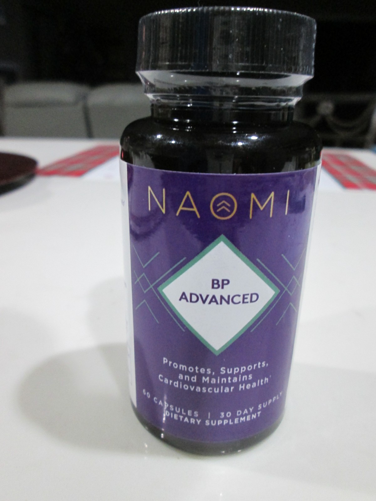New Unopend NAOMI Whittel BP ADVANCED 60 Caps Dietary Supplement