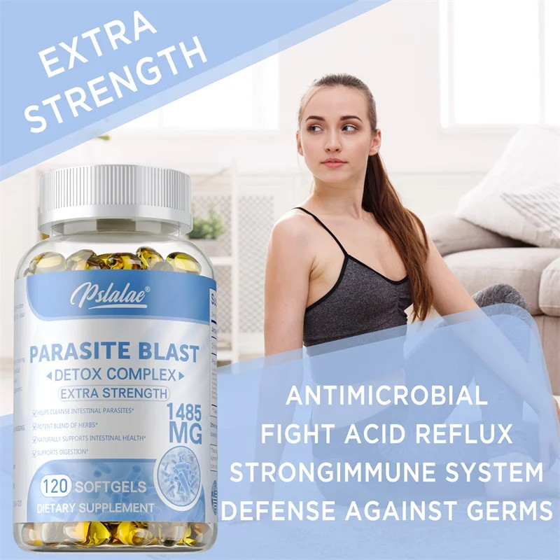 Parasite Blast 120pcs – Eliminates Parasites, Digestion and Intestinal Health