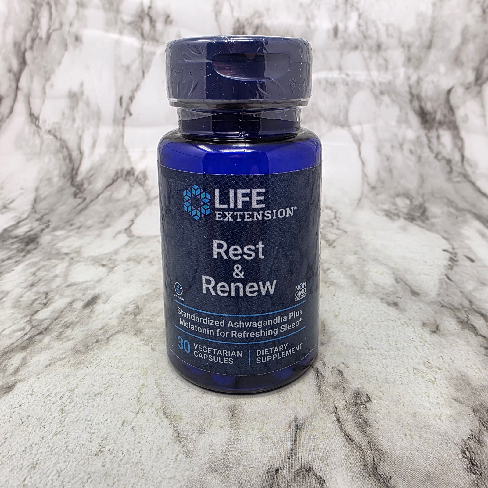 Life Extension Rest & Renew 30 Capsules Exp 07/2026