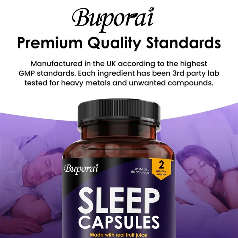 Sleep 240pcs, Improves Insomnia,For Deep Sleep, Support Brain and Nervous Health