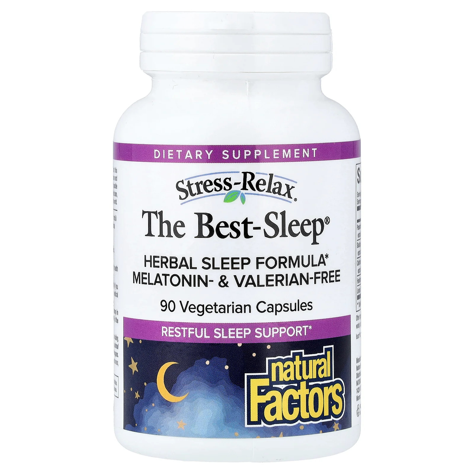 2 X Natural Factors, Stress-Relax�, The Best-Sleep�, 90 Vegetarian Capsules