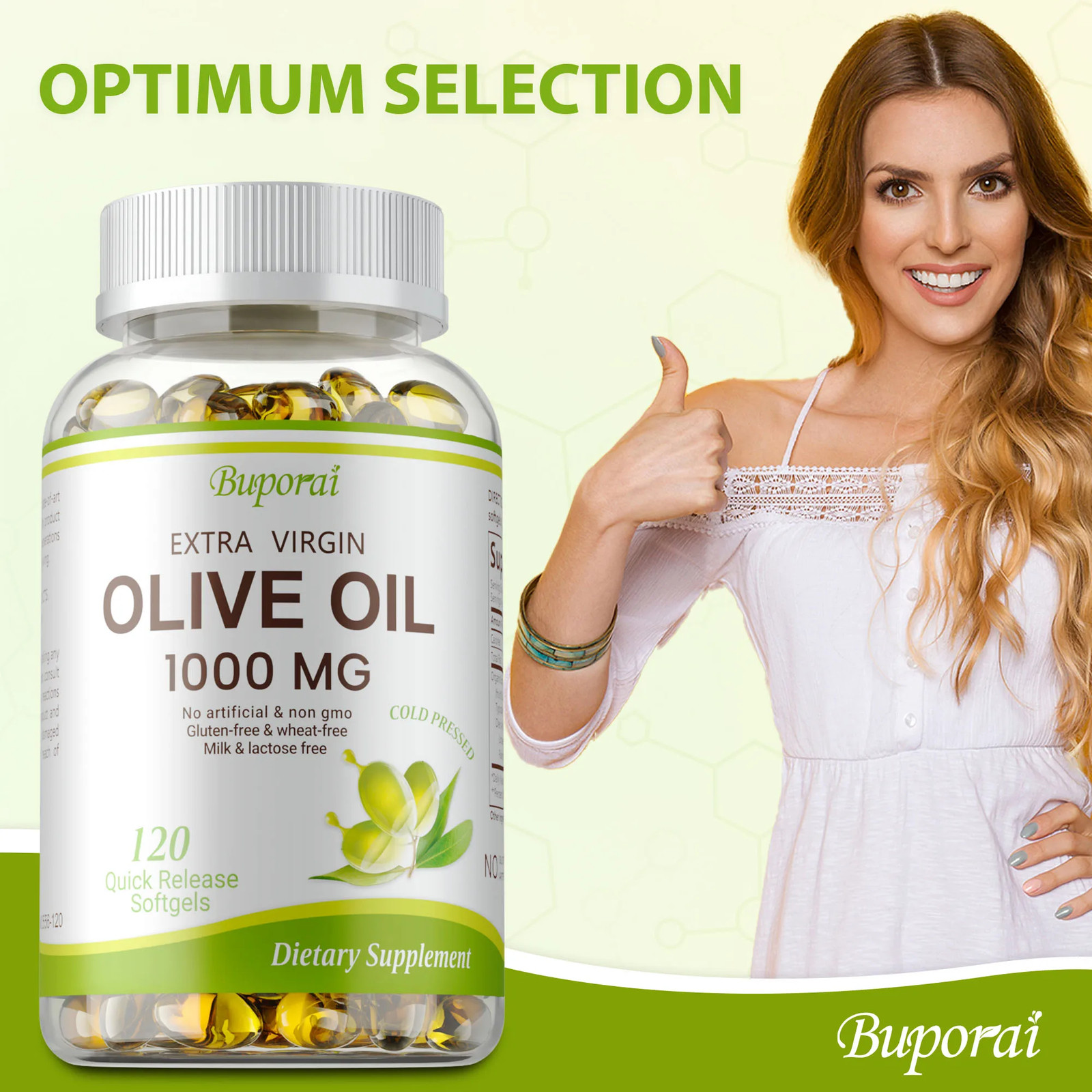 Olive Oil 120pcs – Antioxidant, Promotes Heart, Joint & Cardiovascular Health