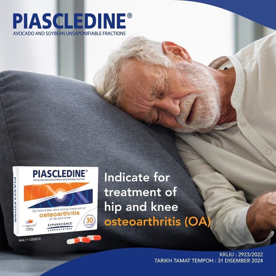 4x Piascledine 300mg 30 Capsules Anti-rheumatic Osteoarthritis Joint-Pains
