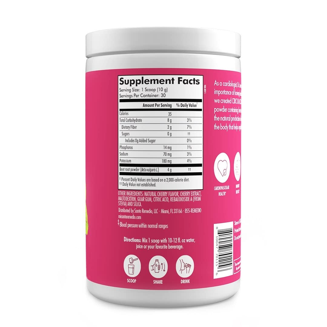 Santo Remedio Circulacion Plus, Nutritional 10.6 Ounce (Pack of 1)