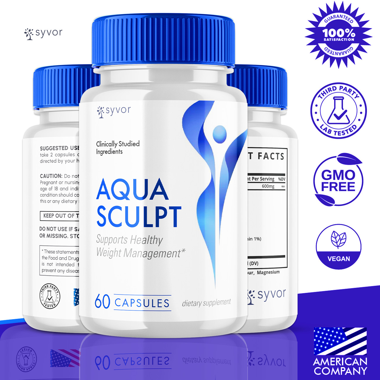 Aqua Sculpt Advanced Weight Loss Support Aqua Sculpt Maximum Strength 60 Pills