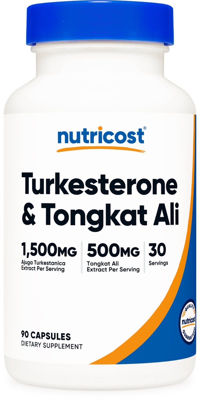 Nutricost Turkesterone & Tong-kat Ali 90 Capsules for 30 Servings Per Bottle