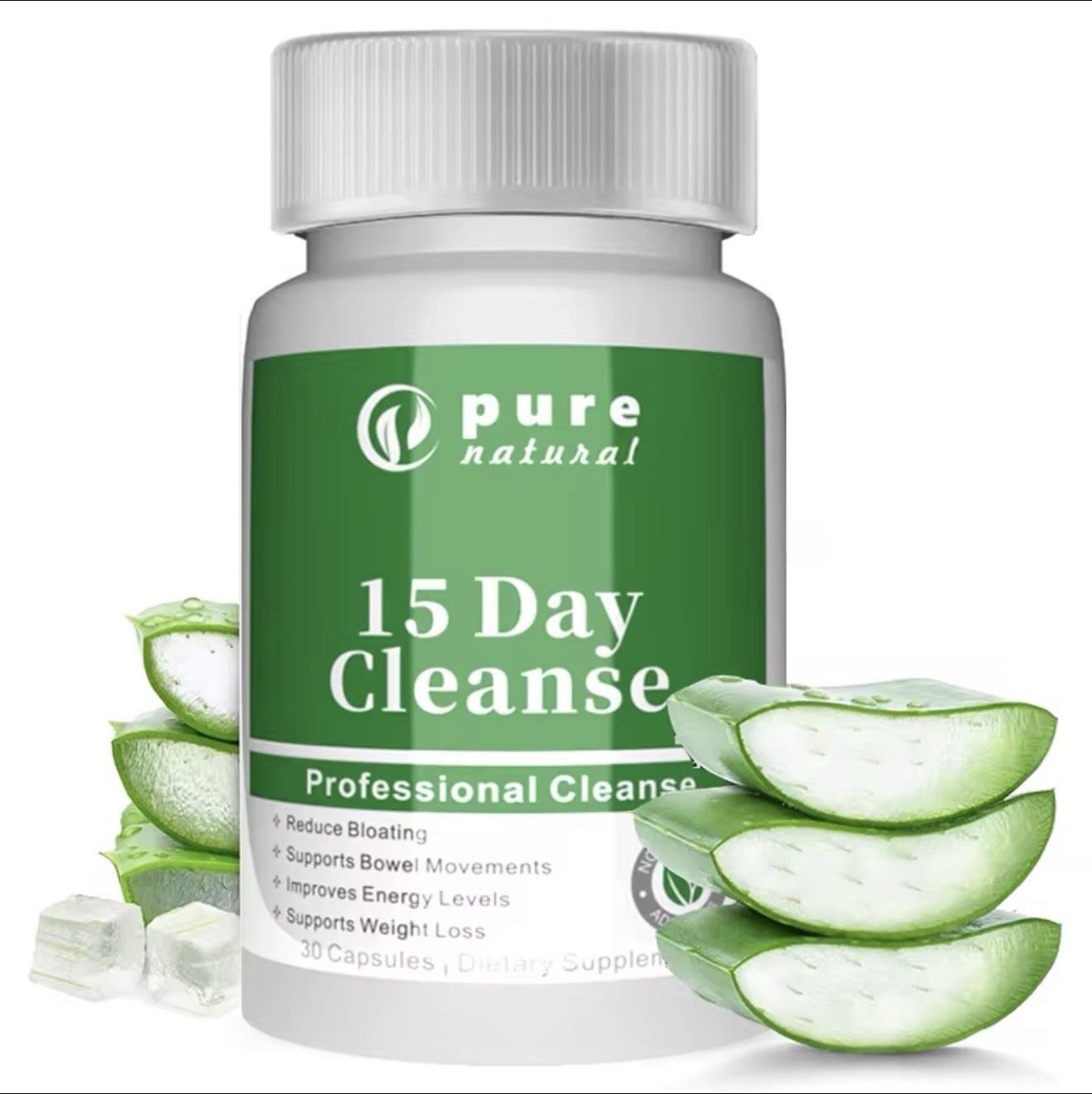 15 Day Cleanse Gut Support Detox for Men & Women All Natural Colon Cleanser f…