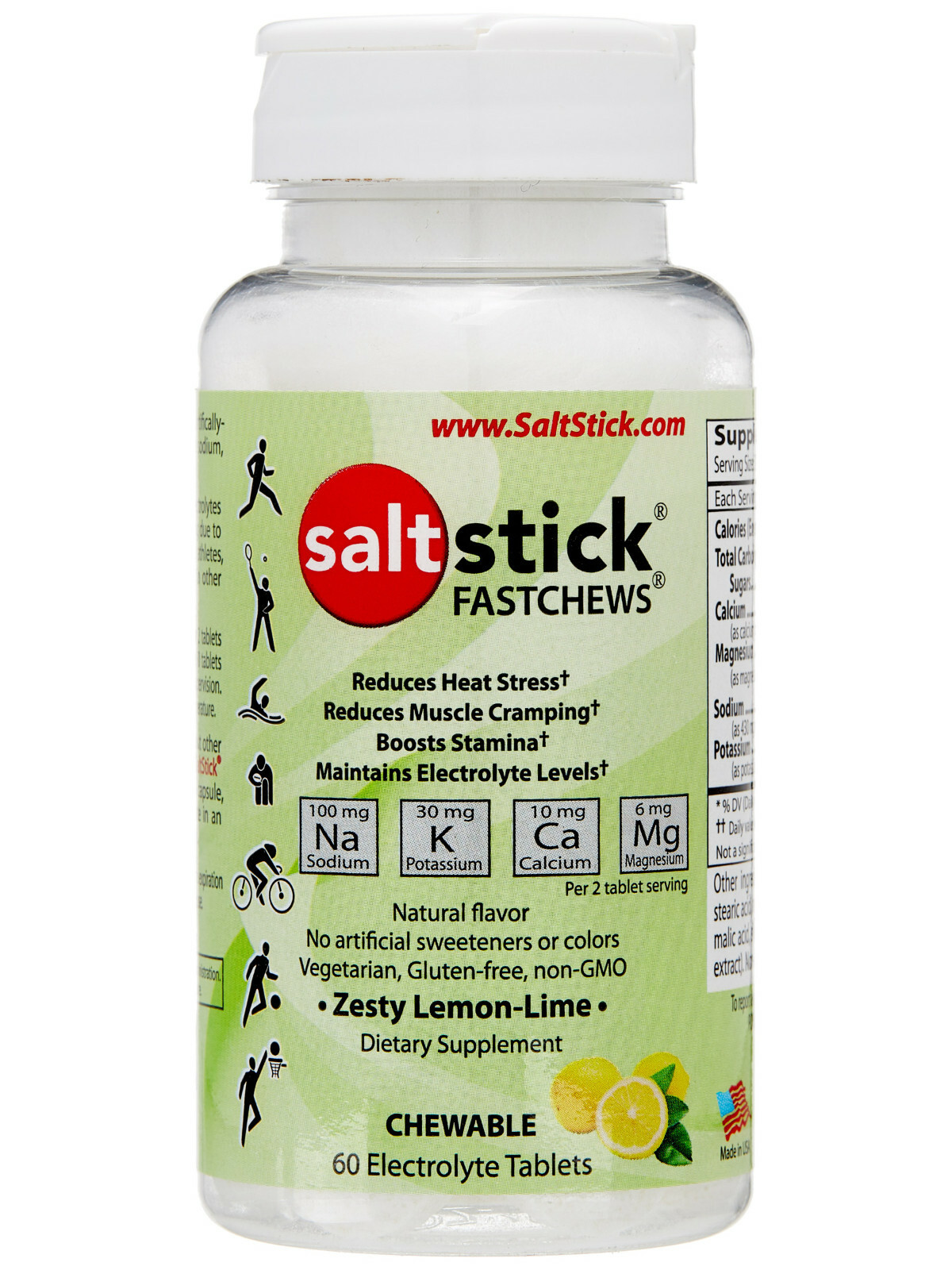 SaltStick FASTCHEWS Chewable Electrolyte Replacement Table FLAVOR Select