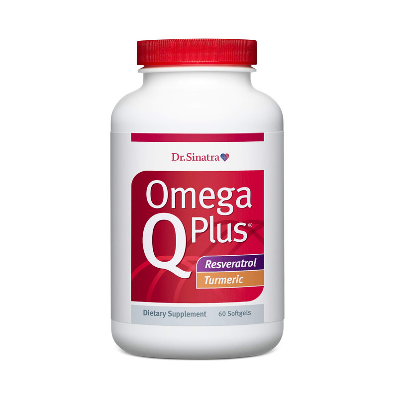 Dr. Sinatra Omega Q Plus Resveratrol And Turmeric – Omega-3 Supplement Coq10