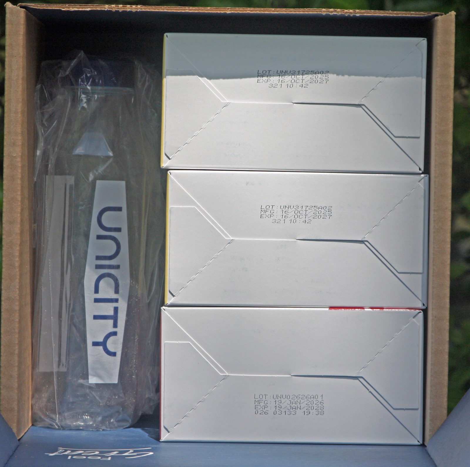 Unicity Feel Great System: 2 Unimate Lemon + 1 Mixed Berry Balance, 07/2027 Exp.