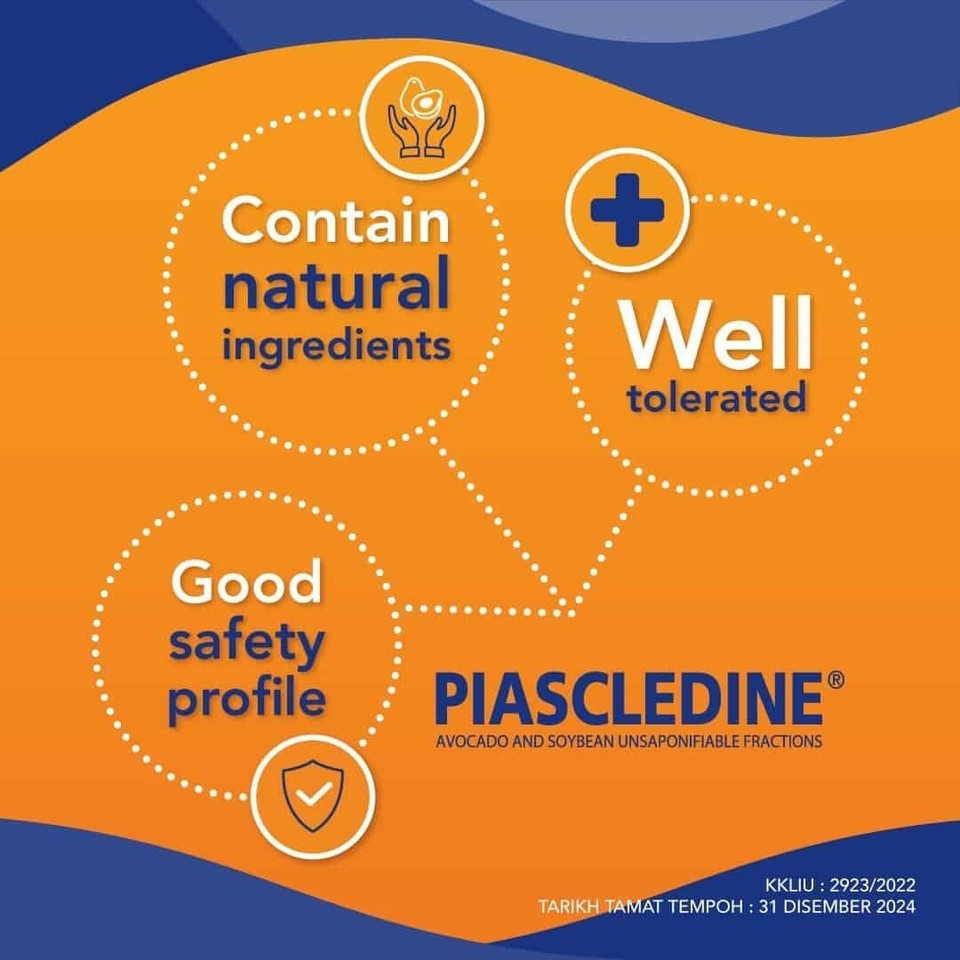 4x Piascledine 300mg 30 Capsules Anti-rheumatic Osteoarthritis Joint-Pains