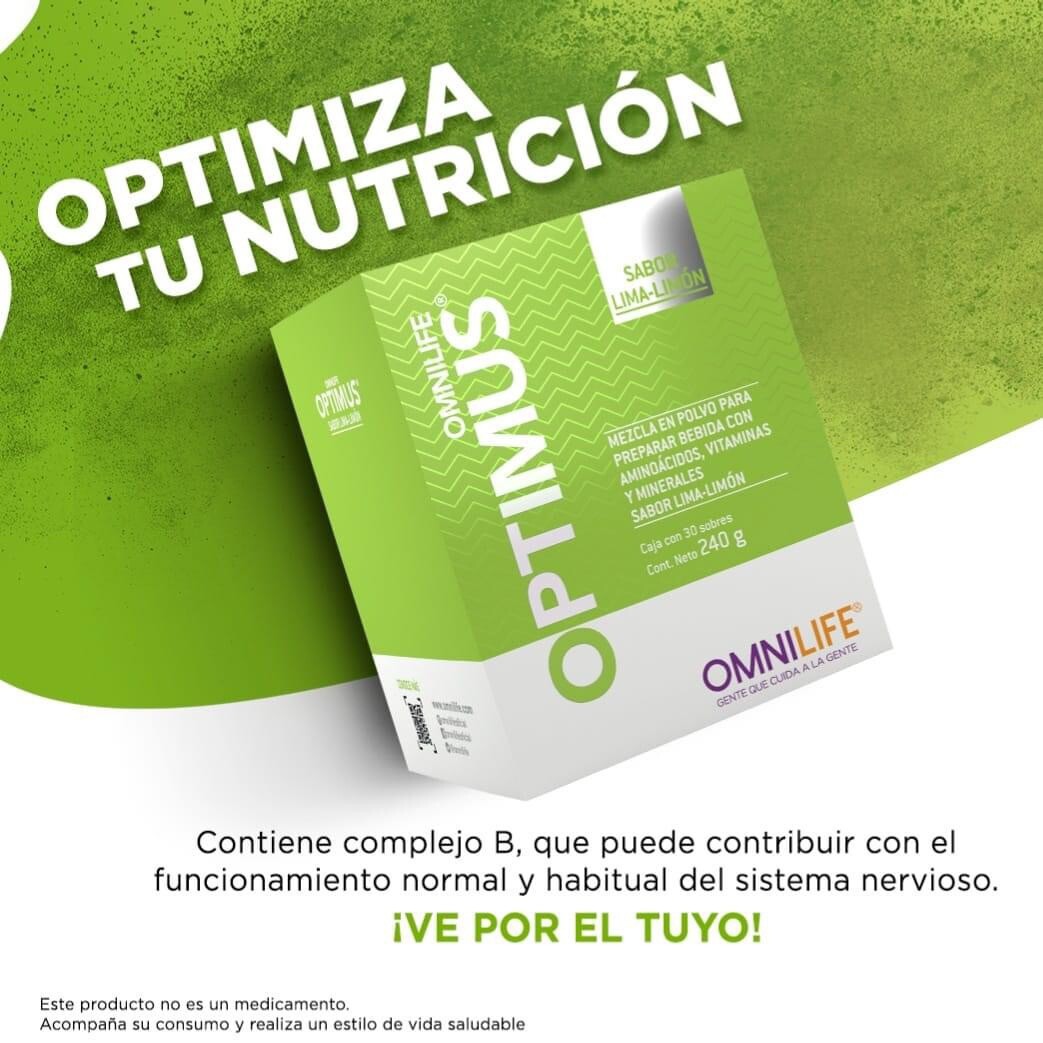 OML Optimus Omnilife | Suplementos Para La Memoria **Free Shipping**