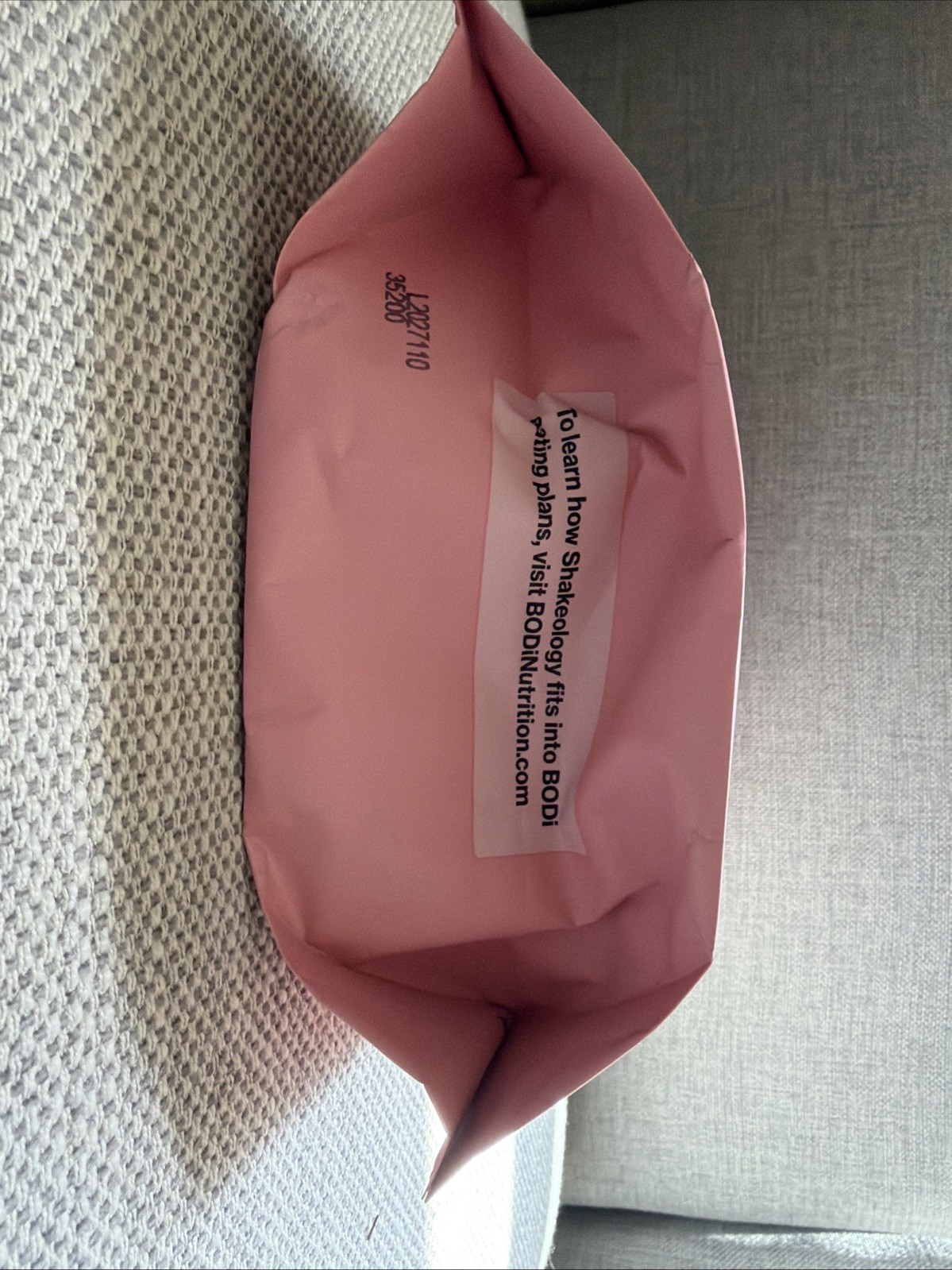 NEW VEGAN SHAKEOLOGY Tropical Strawberry Protein Shake Powder Bag, 30 servings
