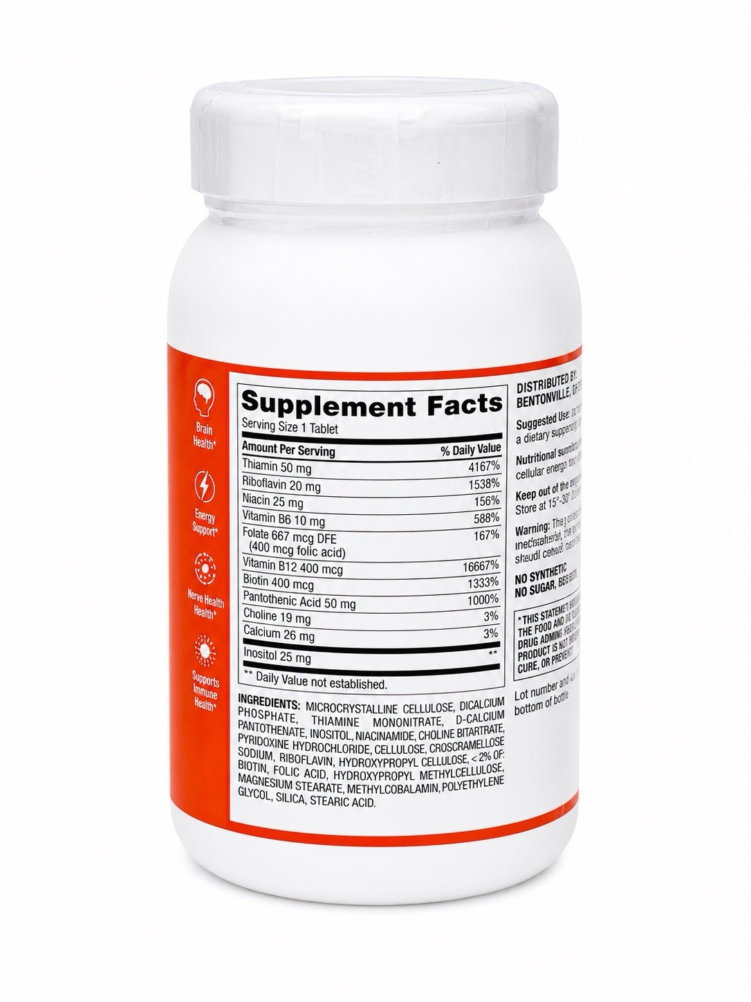 Member’s Mark Advanced B-Complex, 300 Tablets