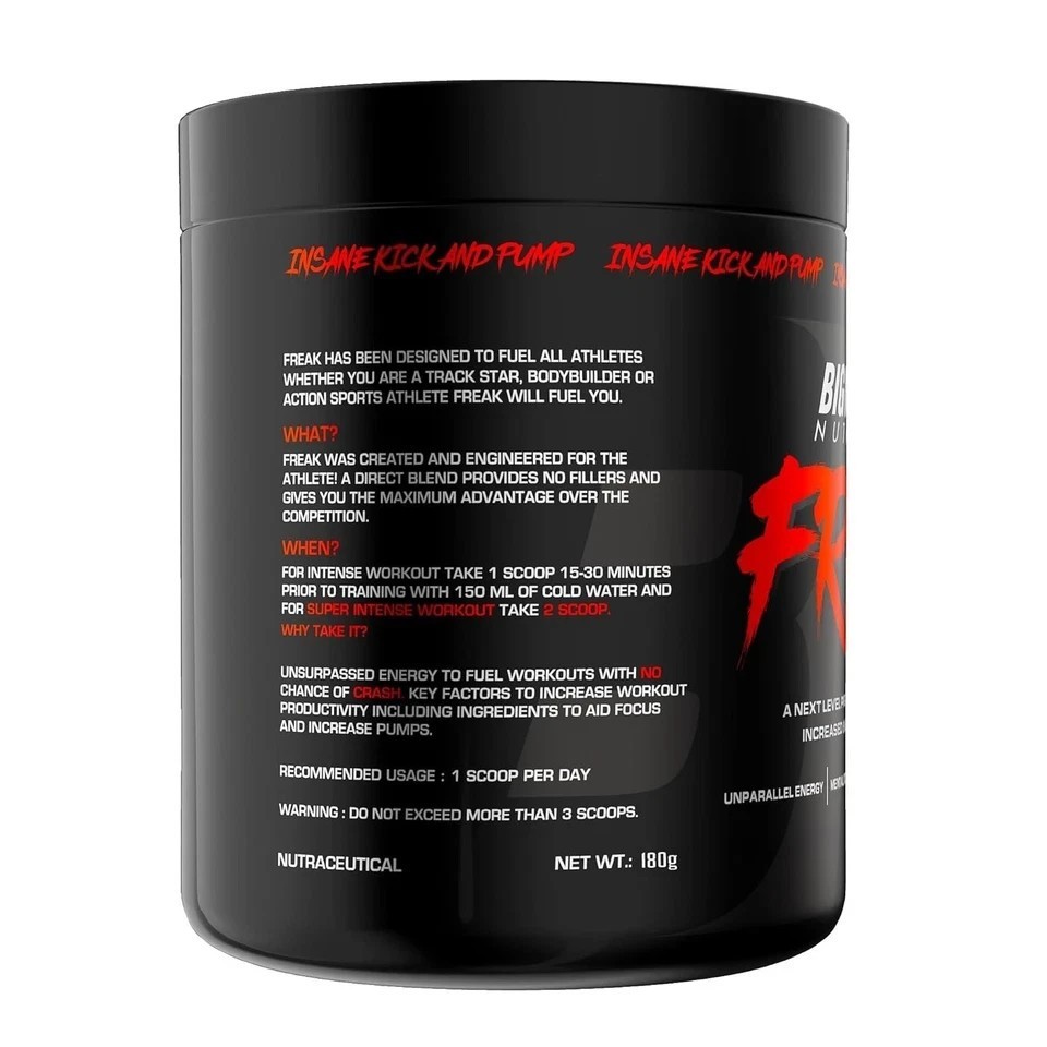Freak Pre Workout [30 Servings, Sex on the Beach] | 180 gm B239