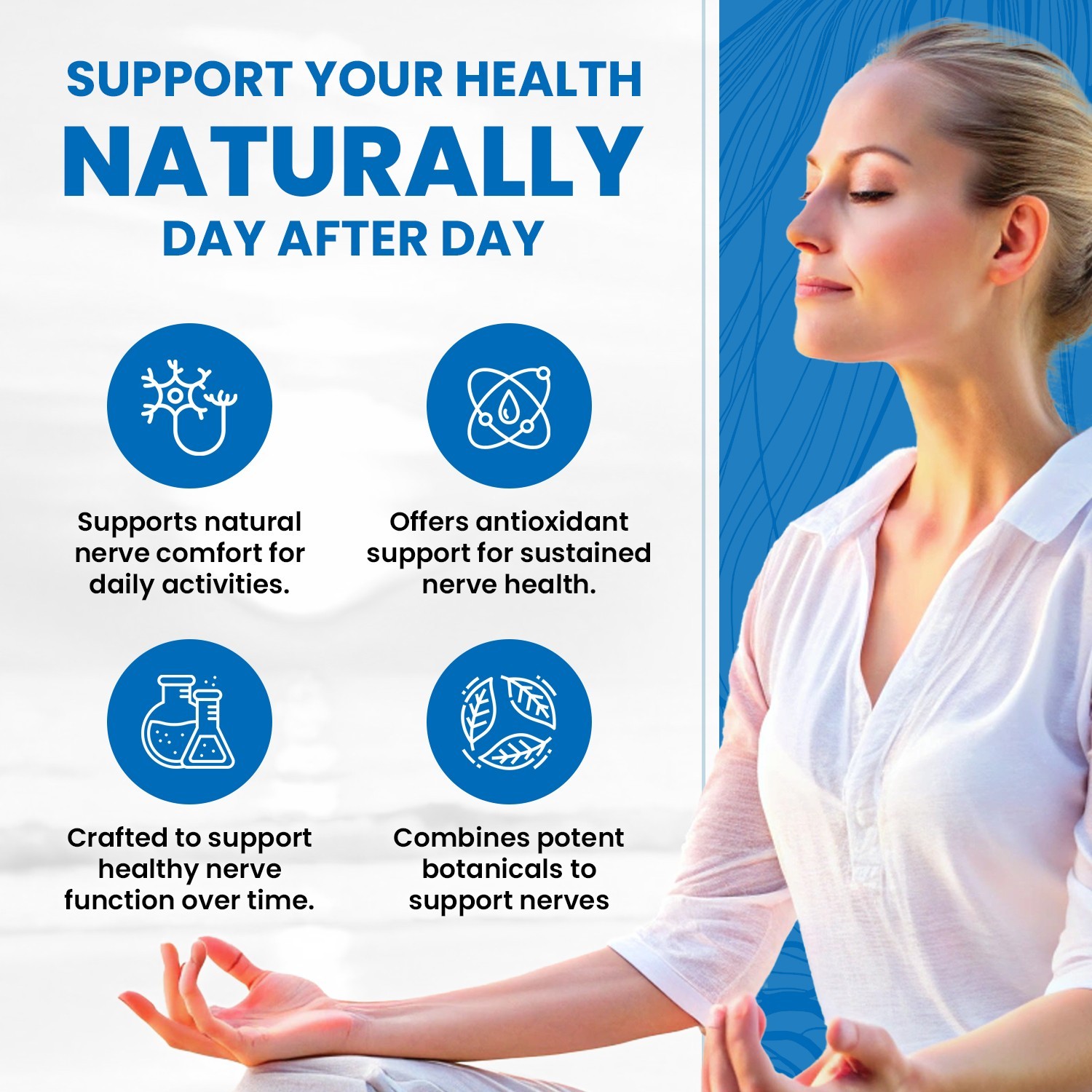 (5 Pack) Nerve Ease Capsules – NerveEase Pills Natural Ingredients Nootropic