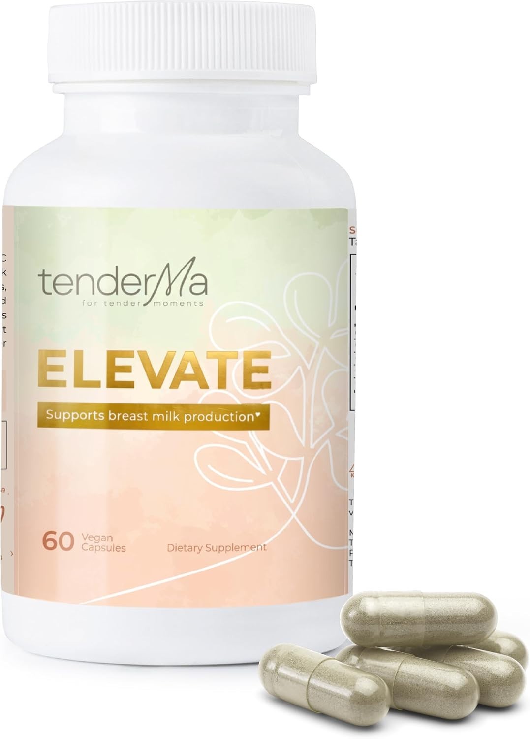 Lactation & Breast Milk Support Supplement Fenugreek Moringa Fennel & Alfalfa
