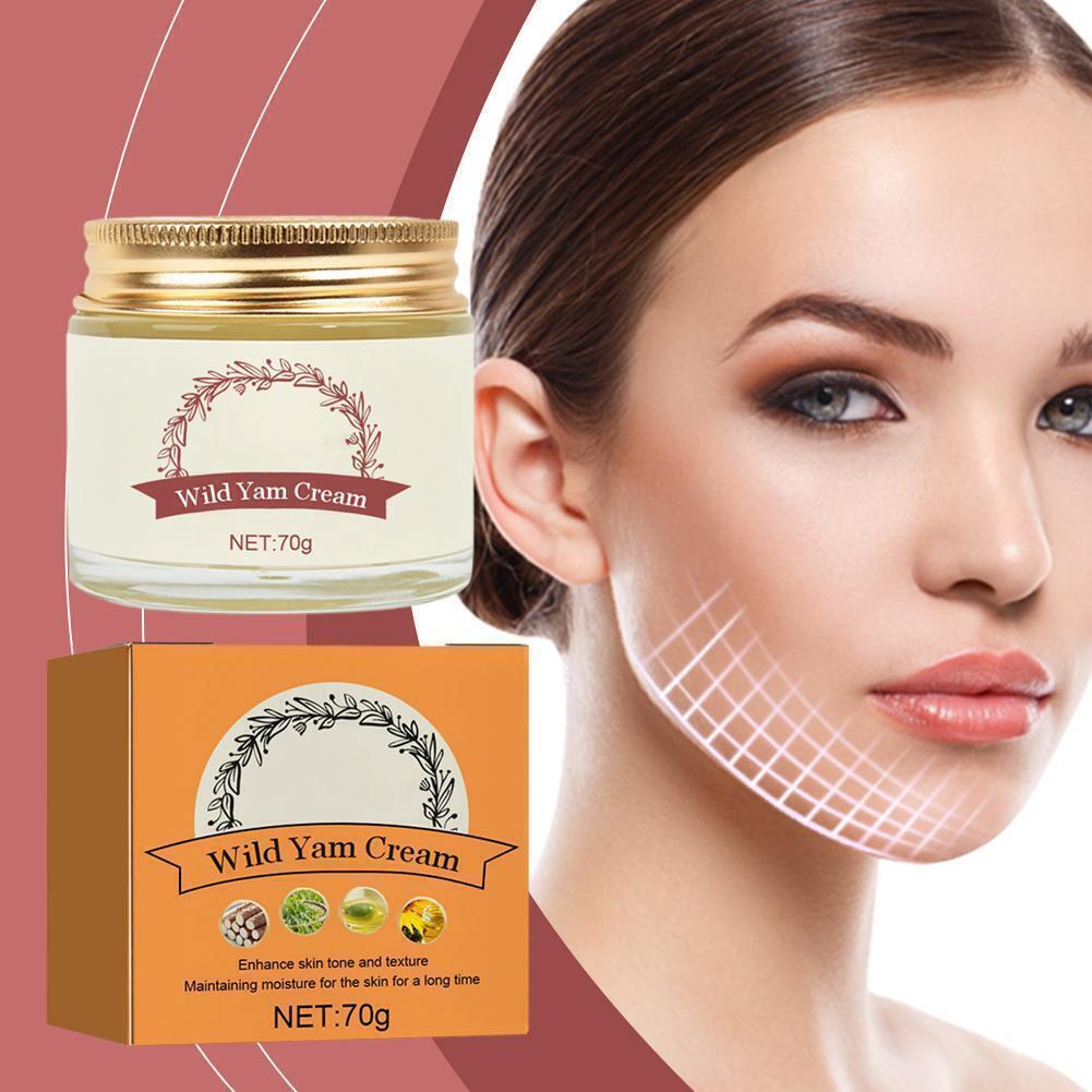 70g Wild-Yam Cream – Hormonal For Support Balance Perimenopause Menopause L3B7