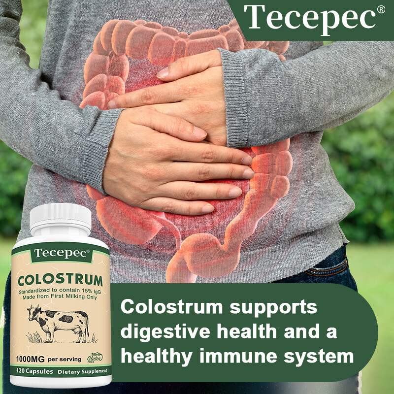 COLOSTRUM 1000 MG Supports Immune Health CALOSTRO BOVINO Bovine colostrum extra