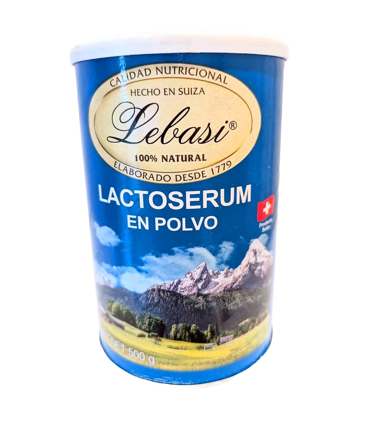 LACTOSERUM LEBASI SWISS WHEY PROTEIN POWDER IMMUNE SUPPORT SUERO DE LECHE 500 GR